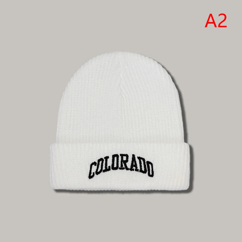 Minimal Embroidered Beanie