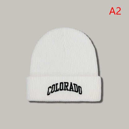 Minimal Embroidered Beanie