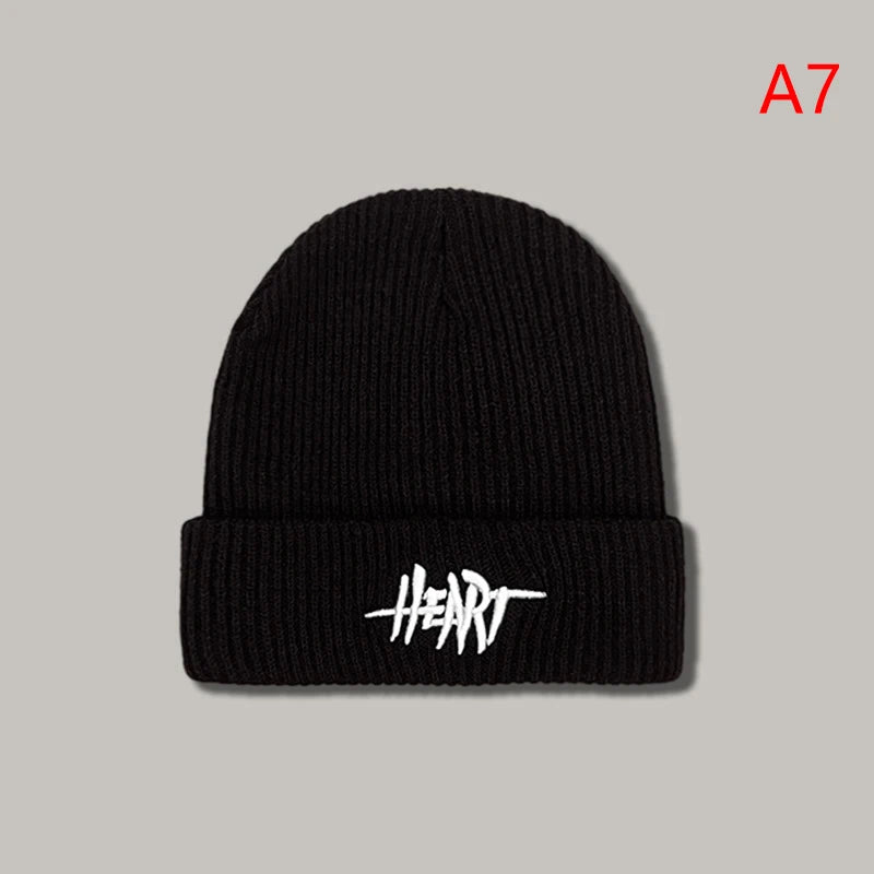 Minimal Embroidered Beanie