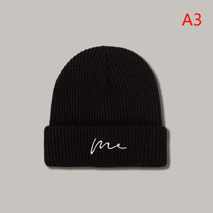Minimal Embroidered Beanie