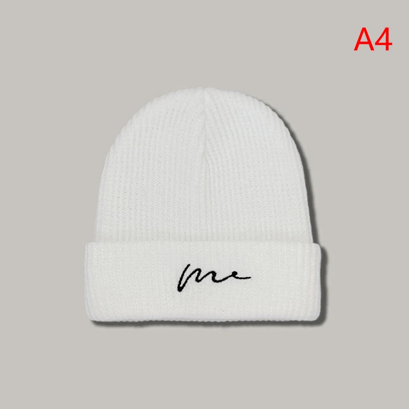 Minimal Embroidered Beanie