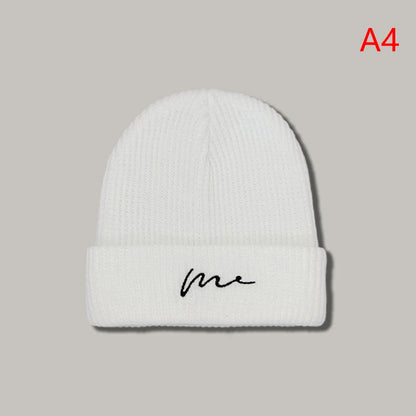 Minimal Embroidered Beanie